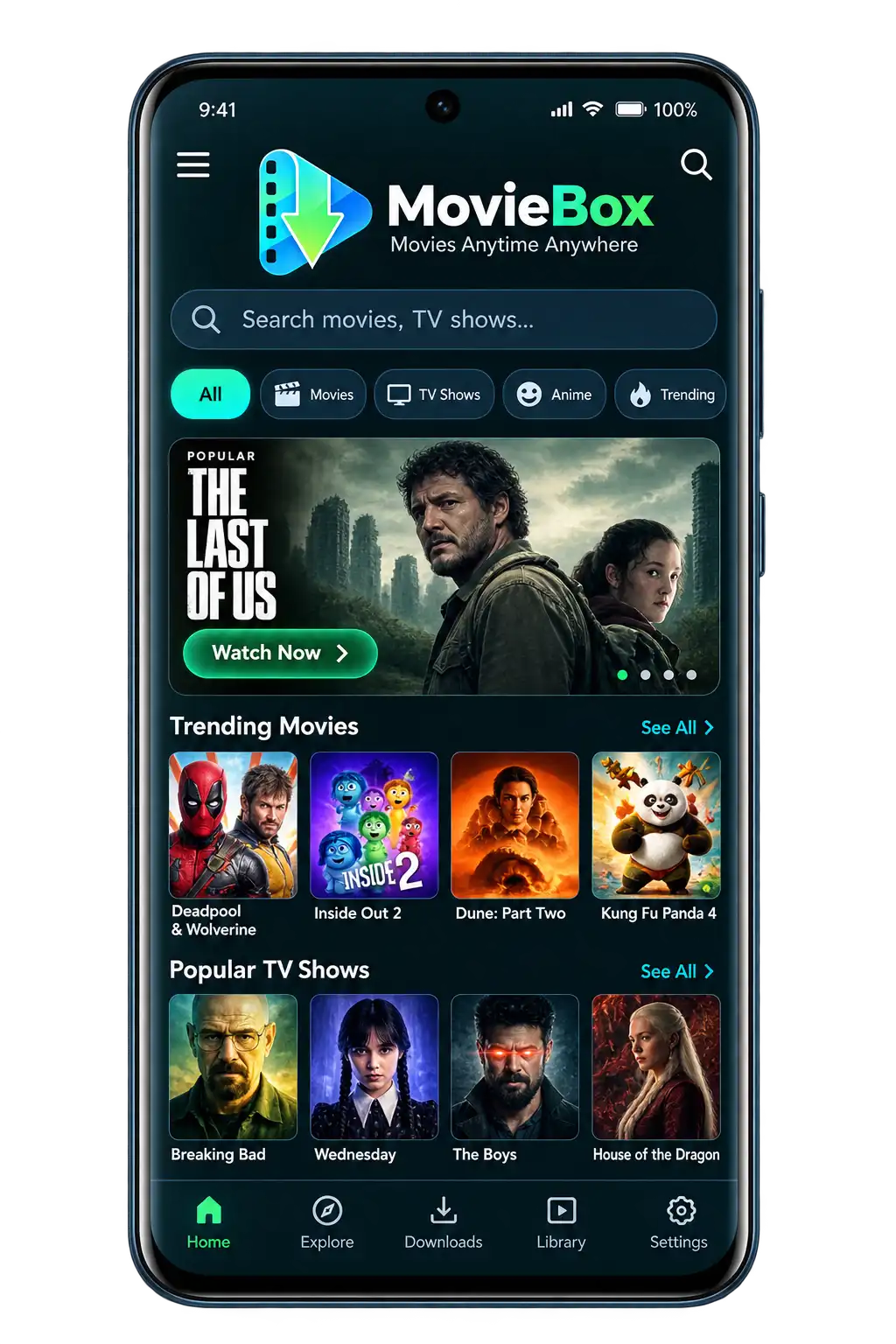 MovieBox App Showcase